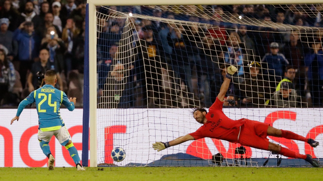Mbappe and Buffon can’t beat Napoli in Champions League